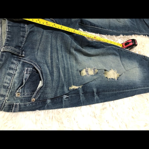 Maurices 13/14R ankle skinny-folded crop Capri style jeans. Spring cleaning❤️❤️ - Picture 9 of 15